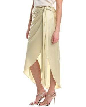 Jonathan Simkhai Elisabetta Midi Skirt - Metallic