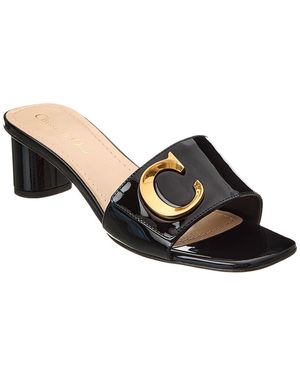 Dior C'est Patent Sandal - Black