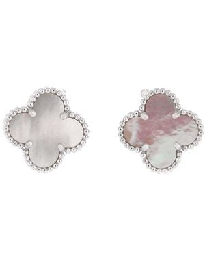 Van Cleef & Arpels 18k Vintage Alhambra Earring (authentic Pre-loved) - Multicolor