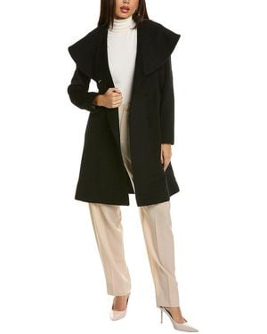 Fleurette Wool Coat - Black