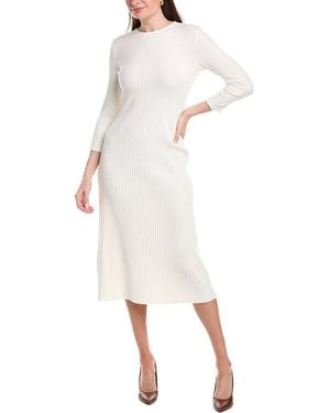 Vince Crewneck Dress - White