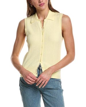 Design History Knit Tank Top - Blue