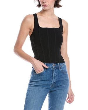 Alice + Olivia Sariah Tank - Black