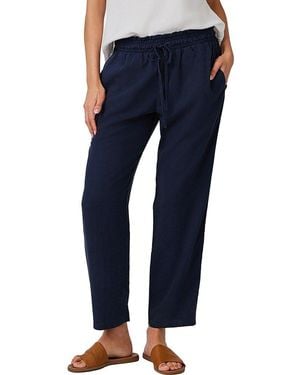 Bella Dahl Smocked Waist Trousers - Blue