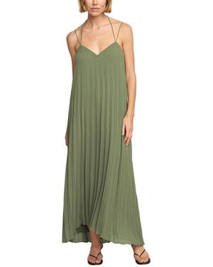MODERN CITIZEN Juliette Pleated Maxi Dress - Green