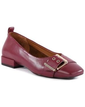 Seychelles Cambridge Leather Flat - Red