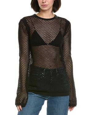 Helmut Lang Mesh T-Shirt - Black