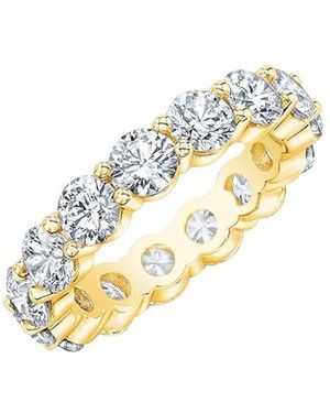 Forever Creations Signature Forever Creations 14k 6.00 Ct. Tw. Lab Grown Diamond Eternity Ring - Metallic