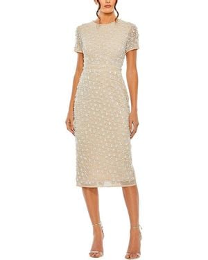 Mac Duggal Sheath Dress - Natural