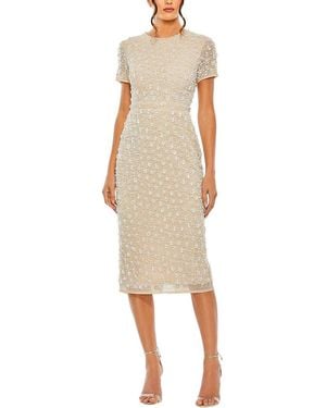 Mac Duggal Sheath Dress - Natural