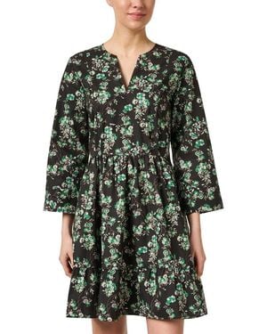 Tara Jarmon Reba A-Line Dress - Green