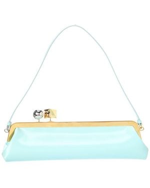 Jacquemus Salon Leather Clutch - Blue