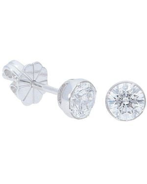 Nephora 14k 0.20 Ct. Tw. Diamond Bezel Studs - Multicolour