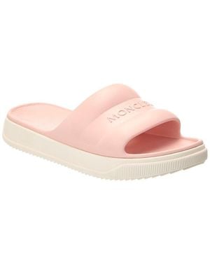 Moncler Altive Rubber Slide - Pink