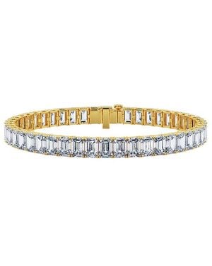Lab Grown Diamonds 14K 17.50 Ct. Tw. Lab-Grown Diamond Tennis Bracelet - White