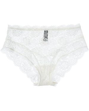 Else Peony Lace Brief - White