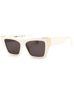 Palm Angels 55Mm Sunglasses - White