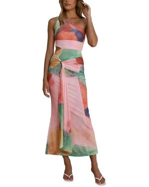Vincent Maxi Dress - Red