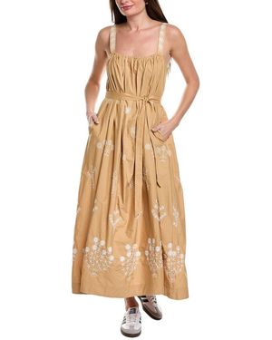 Mother The More Is More Maxi Dress - Natural