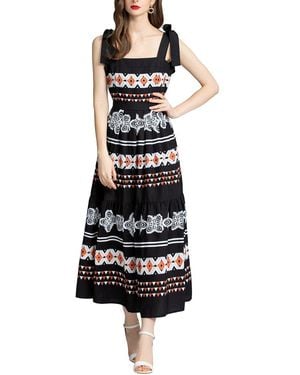 BURRYCO Midi Dress - White
