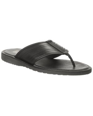 M by Bruno Magli Artemio Leather Flip-Flop - Brown