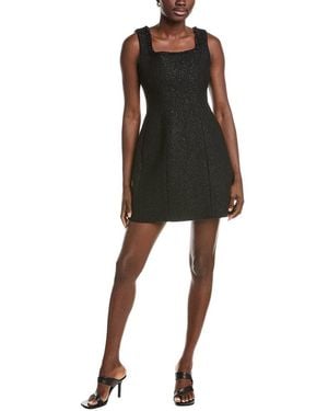 Maje Tweed Mini Dress - Black