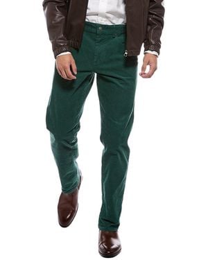 Brooks Brothers Stretch Corduroy Straight Pant - Green