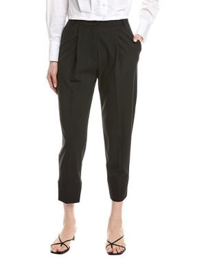 Eleventy Welt Pocket Wool-blend Pant - Black