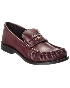 Burberry Cadet Leather Loafer - Brown