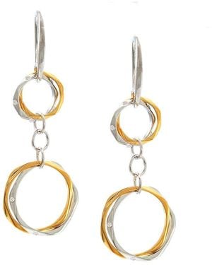 Diamond Select Cuts 0.08 Ct. Tw. Diamond Earrings - Metallic