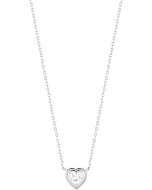 Glaze Jewelry Cz Necklace - White