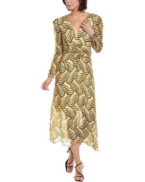 Sandro Maxi Dress - Metallic