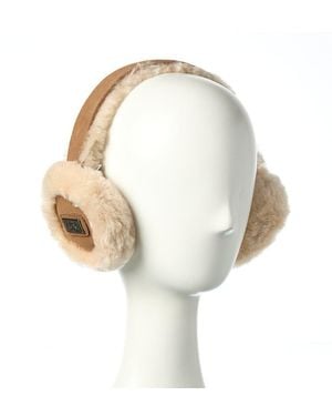 Australia Luxe Sheepskin Earmuffs - White
