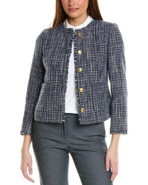 Brooks Brothers Tweed Jacket - Blue