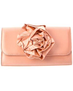 PAMELA MUNSON La Fleur Wallet Clutch - Orange
