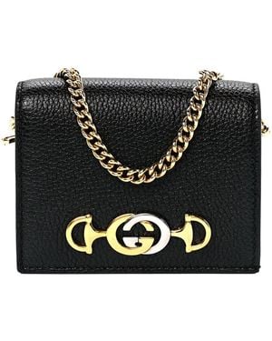 Gucci Leather Bifold Wallet - Black