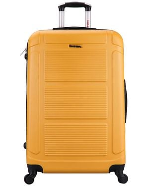 InUSA Pilot Lightweight Hardside Spinner - Orange