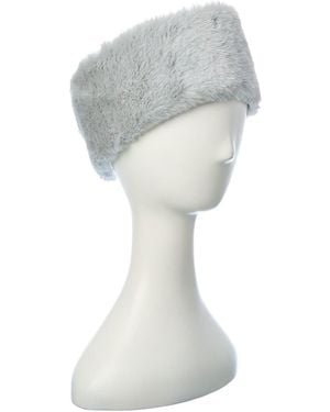 Surell Puffer Headband - White