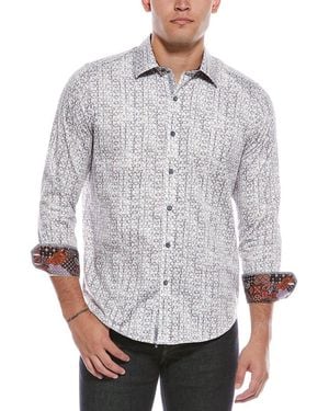 Robert Graham Nelson Classic Fit Shirt - Grey
