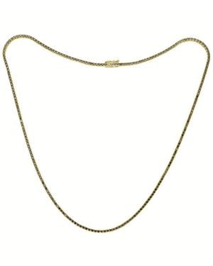 Forever Creations USA Inc. Forever Creations 14K 5.00 Ct. Tw. Diamond Tennis Necklace - Metallic