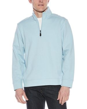 Tommy Bahama 1/2-Zip Mock Neck Pullover - Blue