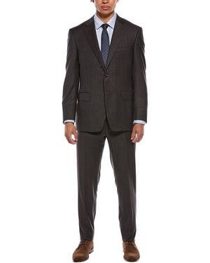 Canali 2Pc Wool Suit - Black