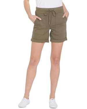 NYDJ Petite Cargo Moss Short - Green