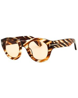 Tom Ford 48Mm Sunglasses - Brown