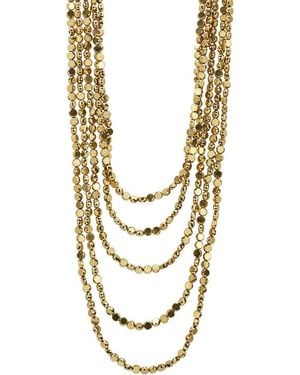 Sphera Milano Plated Necklace - Metallic