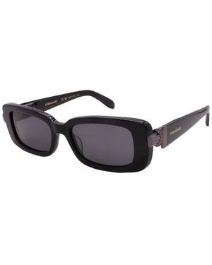 Ferragamo 52Mm Sunglasses - Black