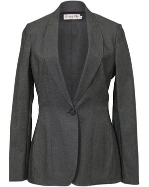 Dior Single-button Blazer, Size Fr 38 (authentic Pre-loved) - Black