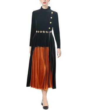 BURRYCO Midi Dress - Orange