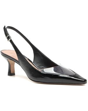 Vicenza Japao Patent Slingback - Metallic