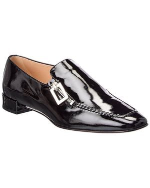 Roger Vivier Patent Loafer - Black
